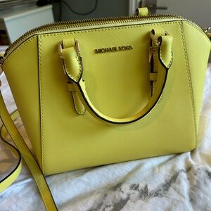 Michael Kors Yellow Purse